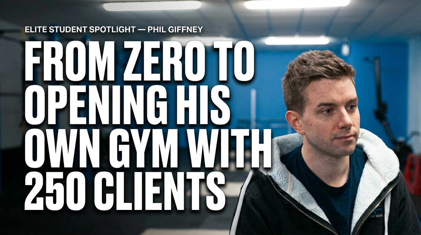 I Went From ZERO to Opening my Own Gym with 250 Clients (and i'm about to open a second one)
